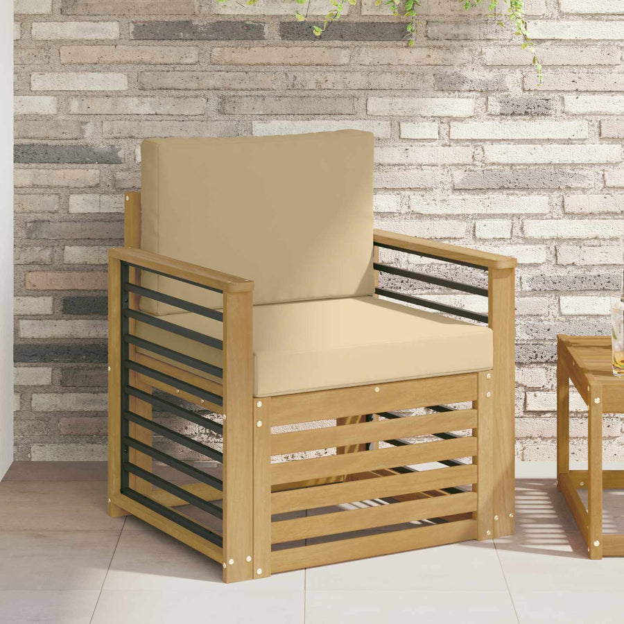 Buiten bankenset Polyester Wit