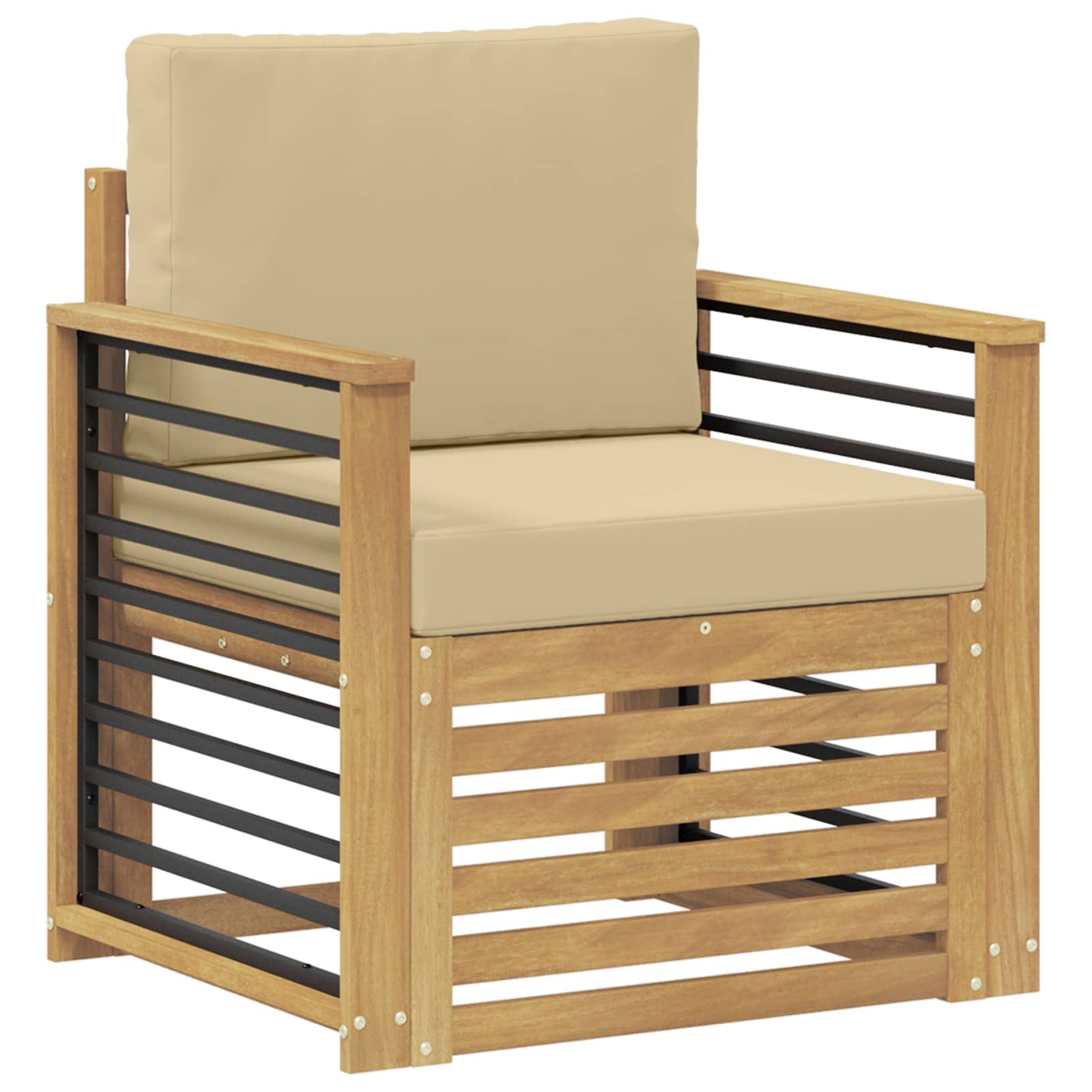 Buiten bankenset Polyester Wit