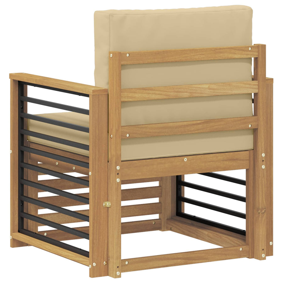Buiten bankenset Polyester Wit