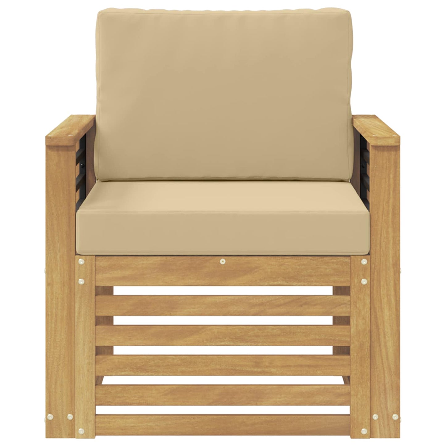 Buiten bankenset Polyester Wit