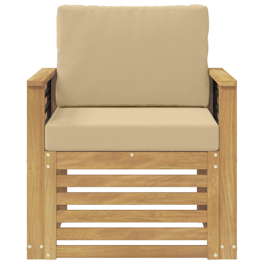 Buiten bankenset Polyester Wit