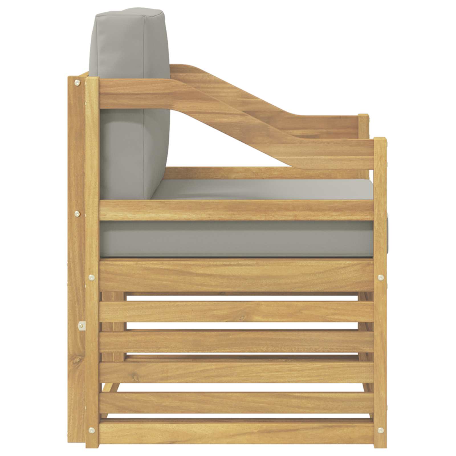 Tuinbank Polyester Wit