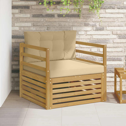 Tuinbank Wit en Beige