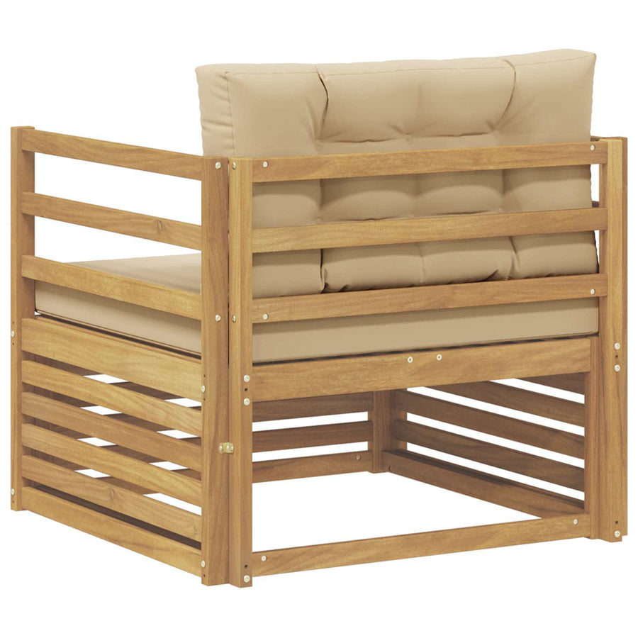 Tuinbank Wit en Beige