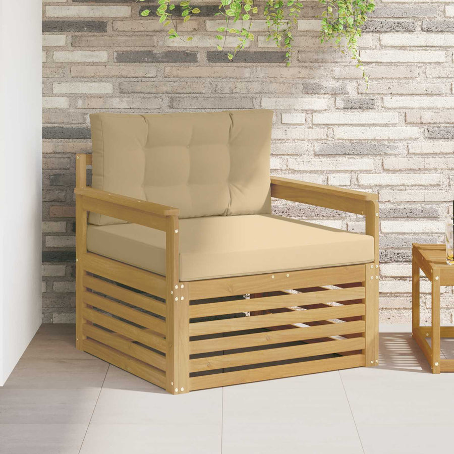 Tuinbank Polyester Wit