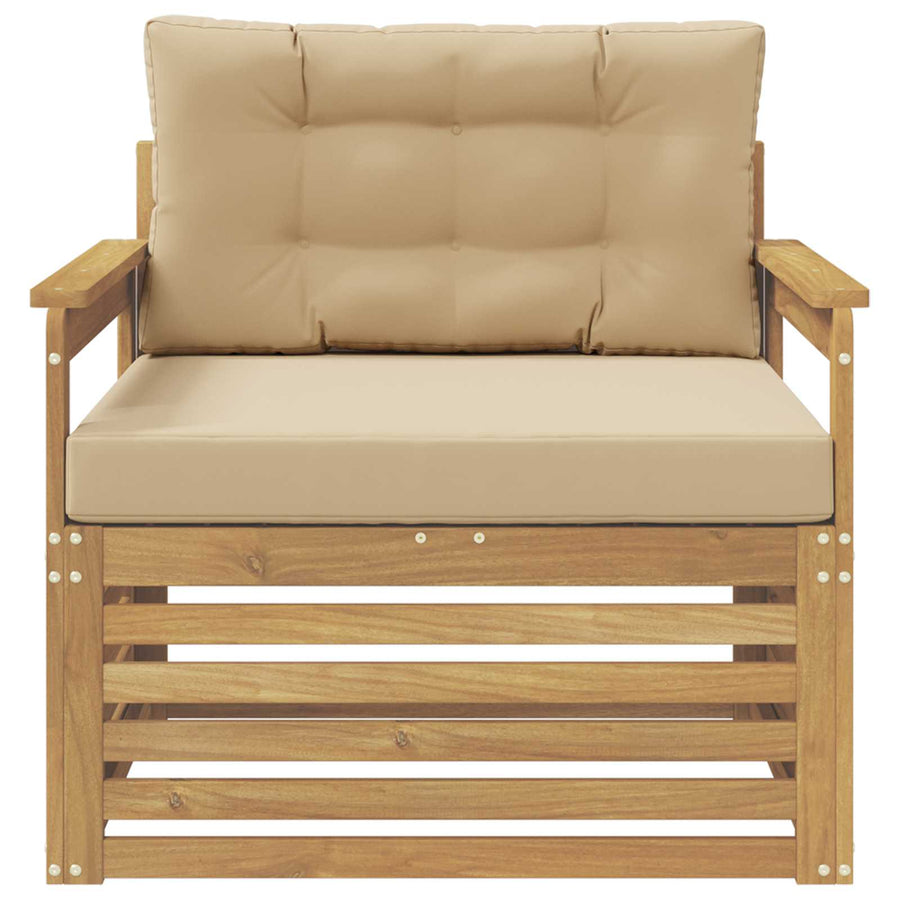 Tuinbank Polyester Wit