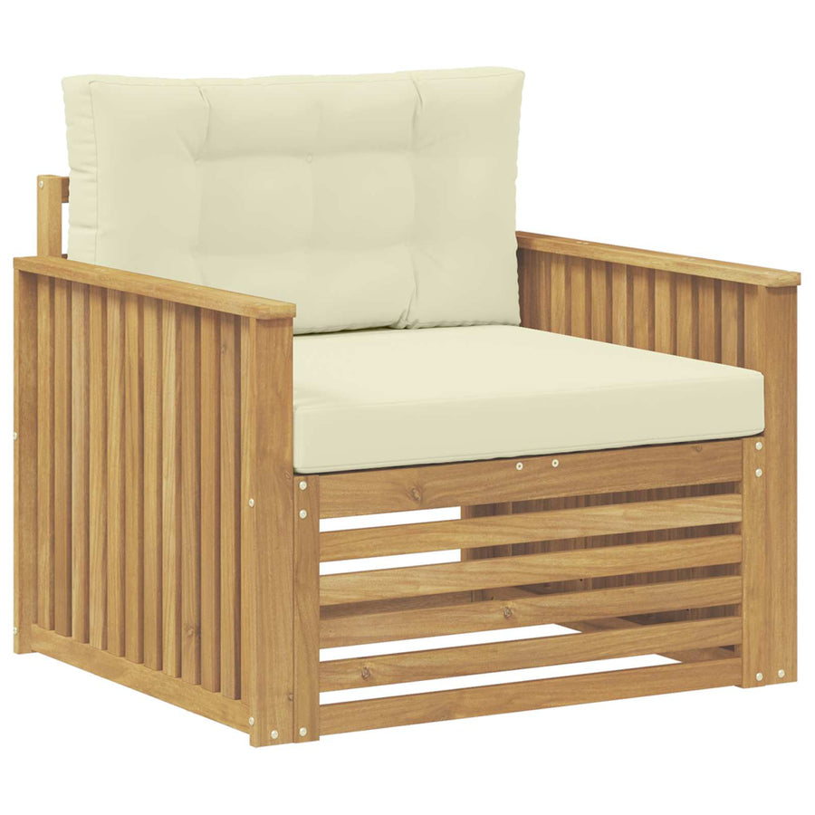 Tuinbank Polyester Wit