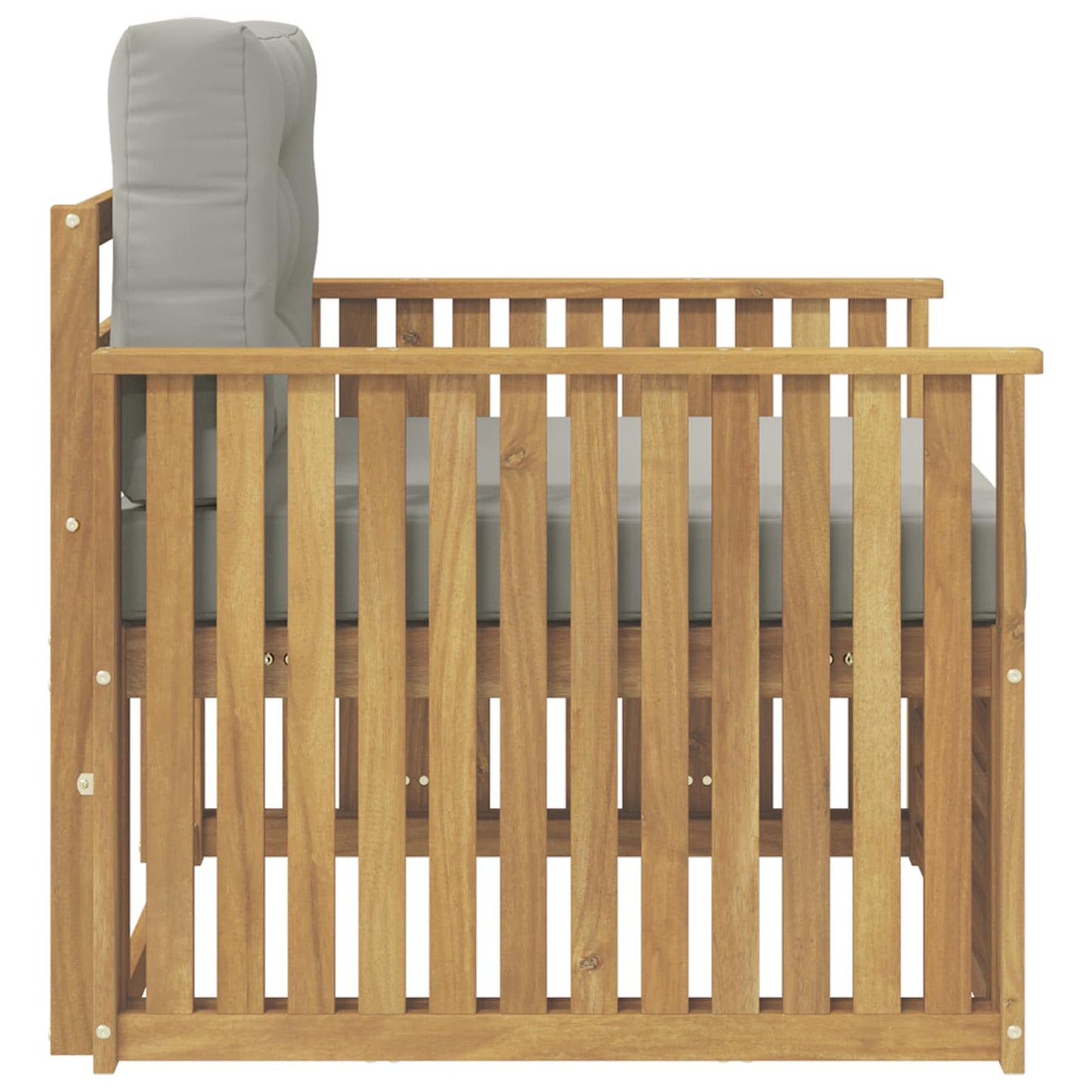 Tuinbank Polyester Wit