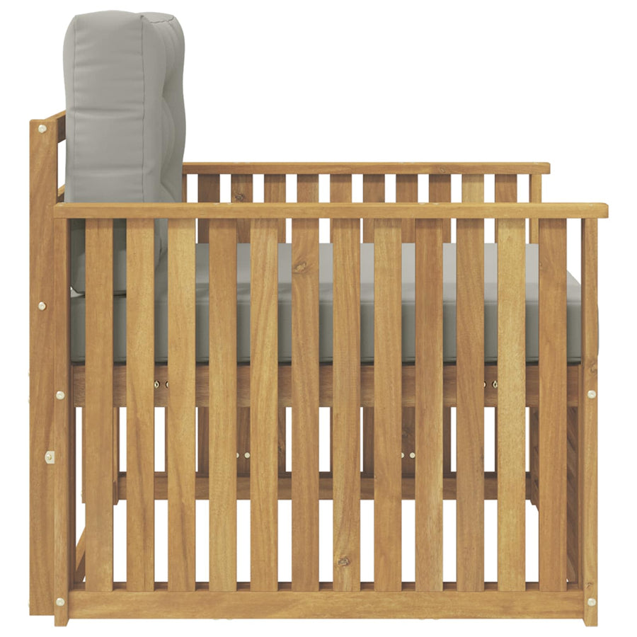 Tuinbank Polyester Wit