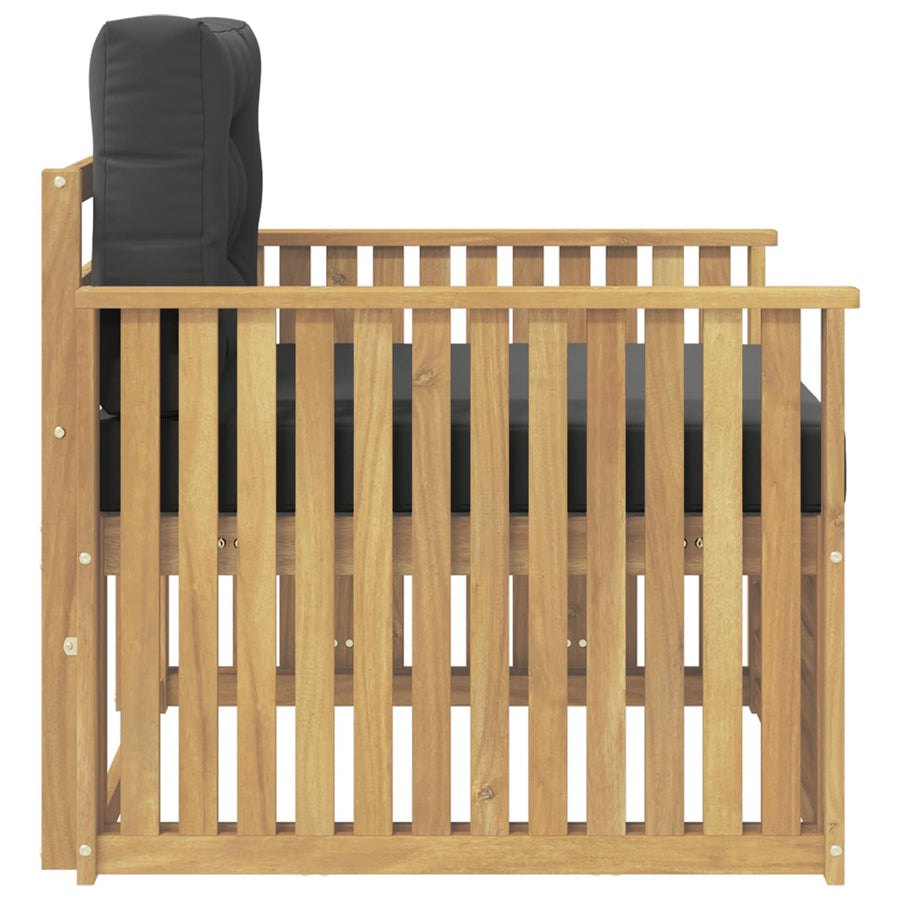 Tuinbank Polyester Wit