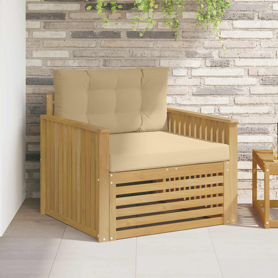Tuinbank Polyester Wit