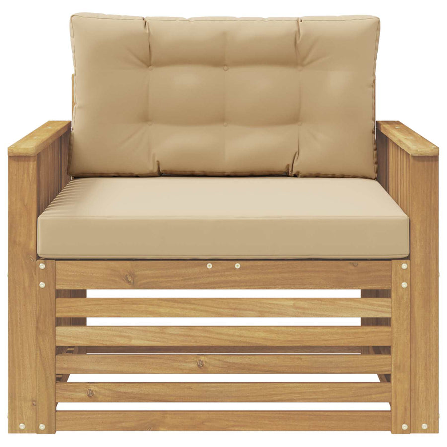 Tuinbank Polyester Wit