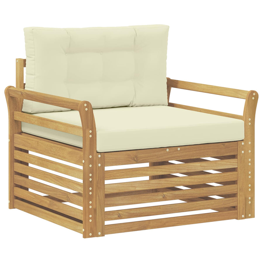 Tuinbank Polyester Wit