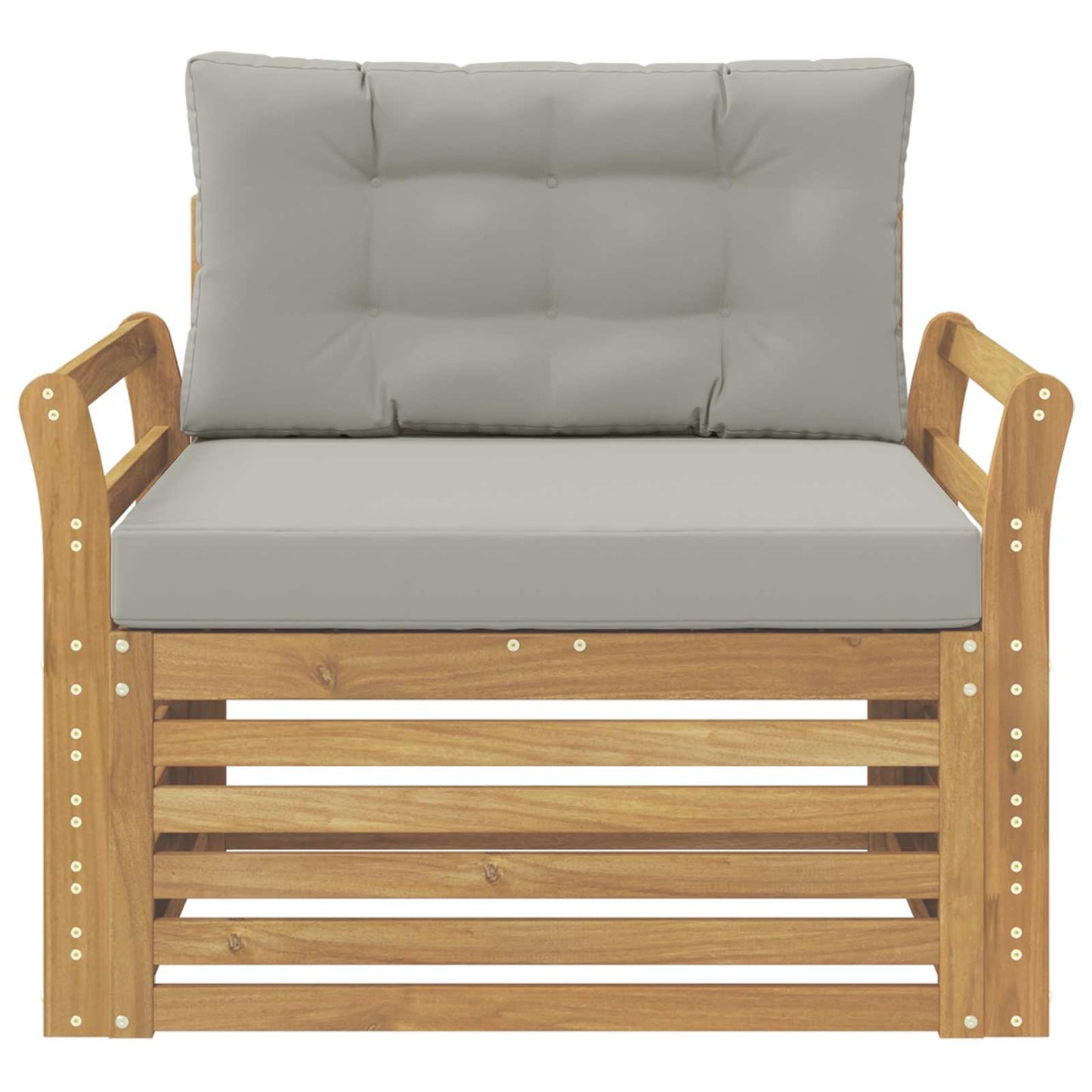 Tuinbank Polyester Wit