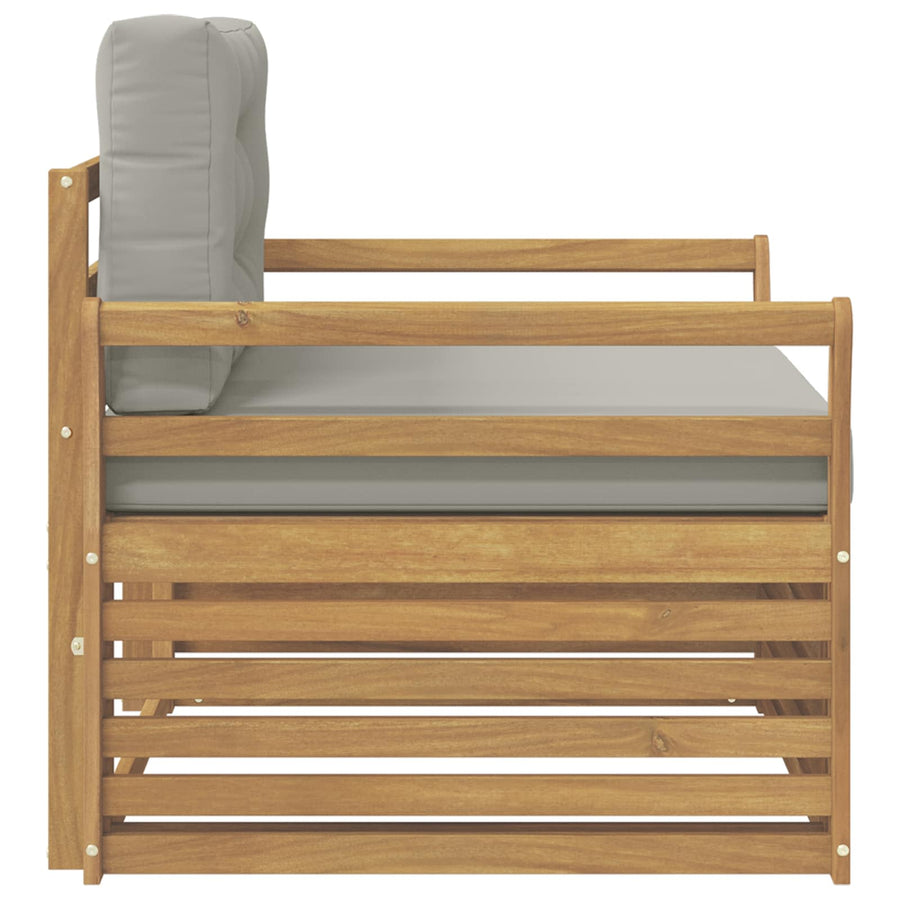 Tuinbank Polyester Wit