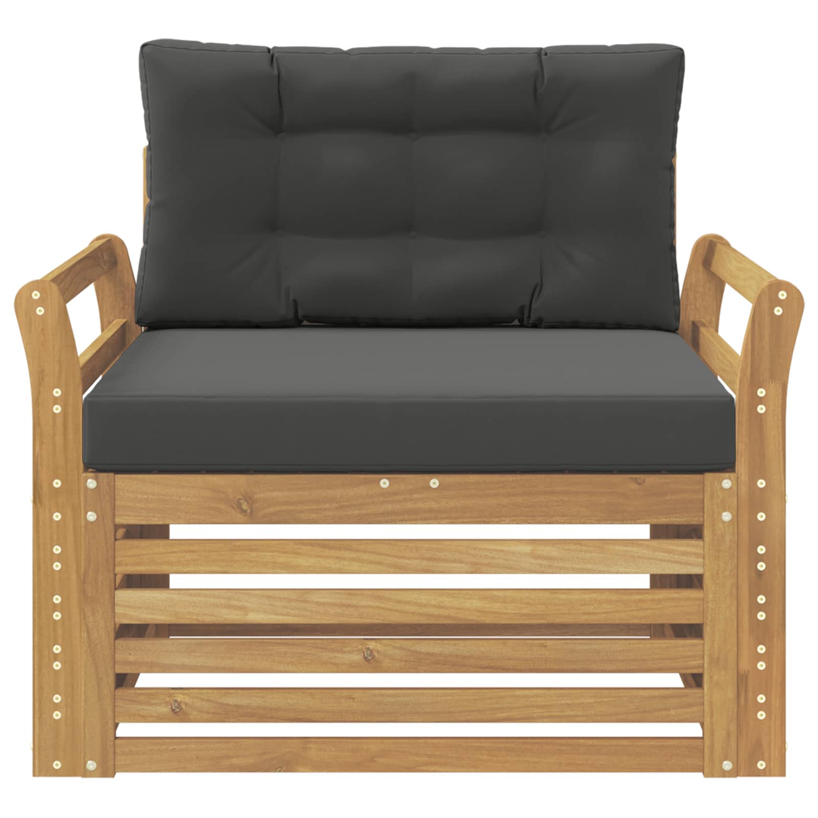 Tuinbank Polyester Wit
