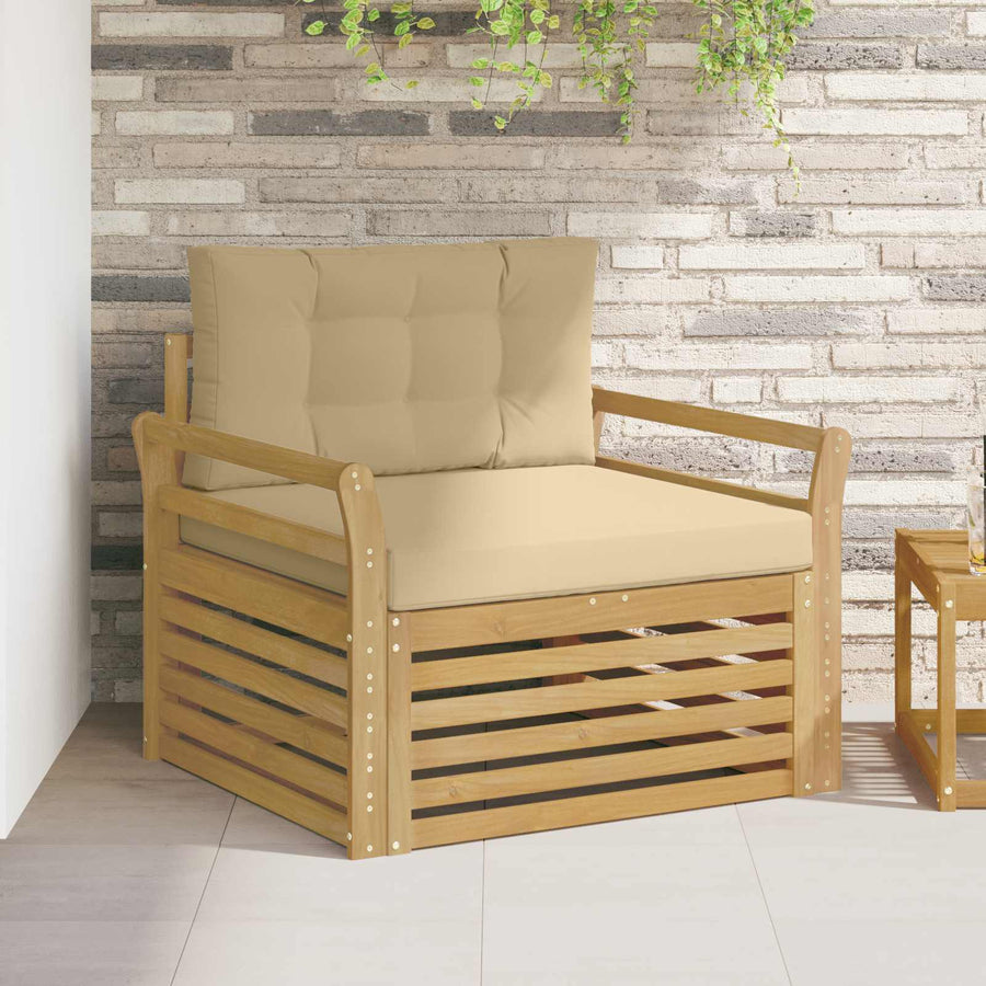 Tuinbank Polyester Wit