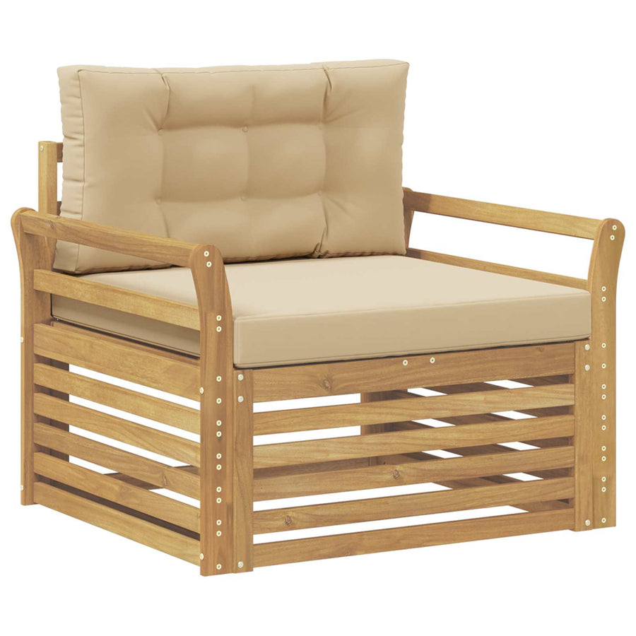 Tuinbank Polyester Wit