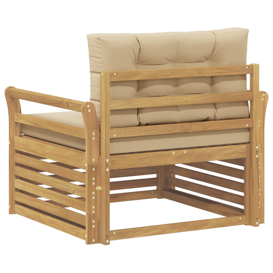 Tuinbank Polyester Wit