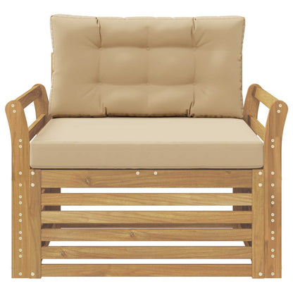 Tuinbank Polyester Wit