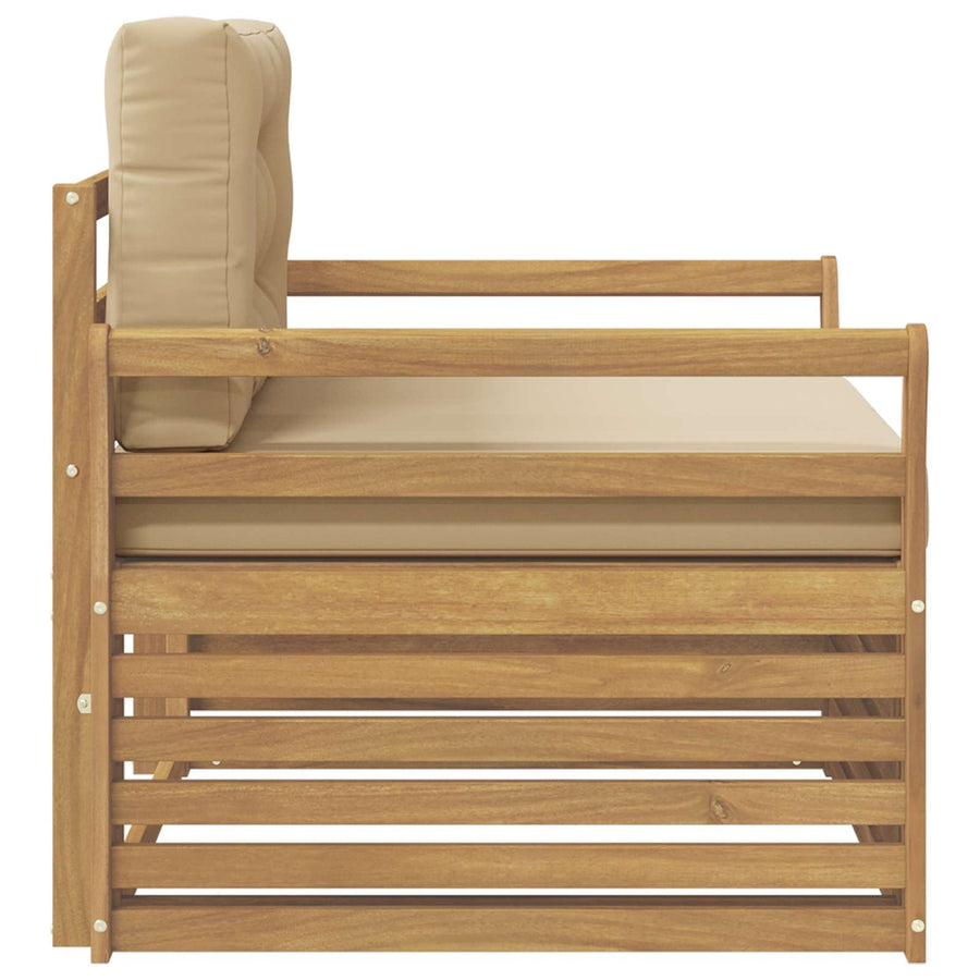 Tuinbank Polyester Wit