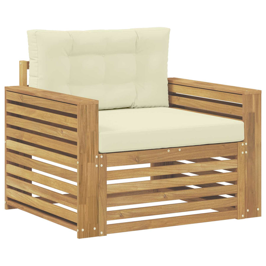 Tuinbank Polyester Wit