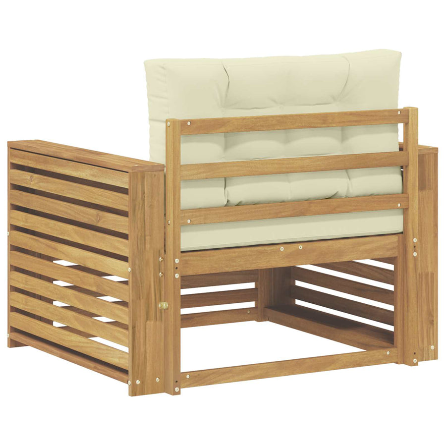 Tuinbank Polyester Wit