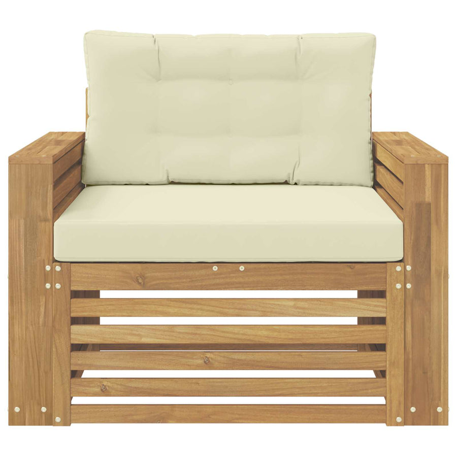 Tuinbank Polyester Wit