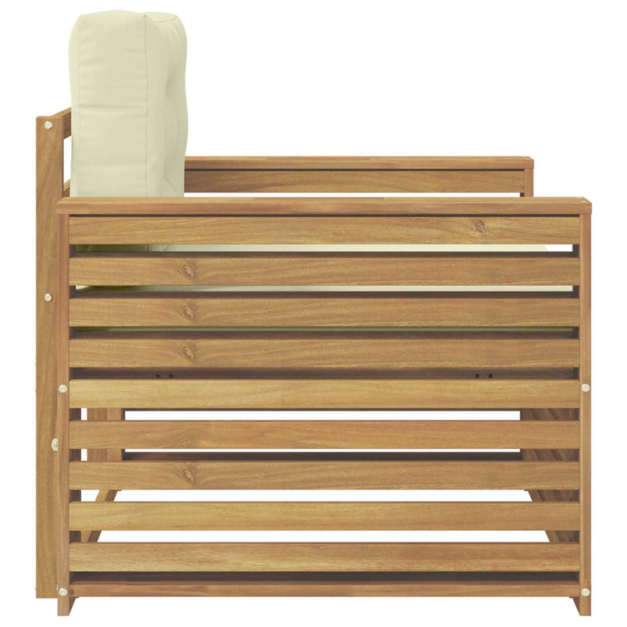Tuinbank Polyester Wit