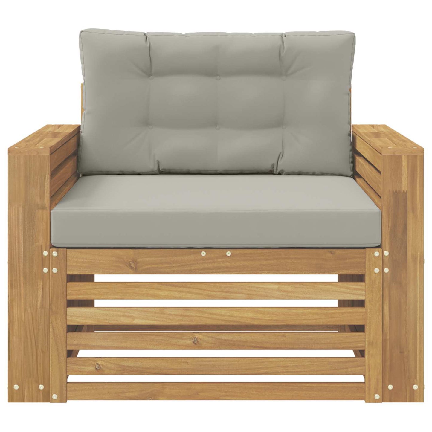 Tuinbank Polyester Wit