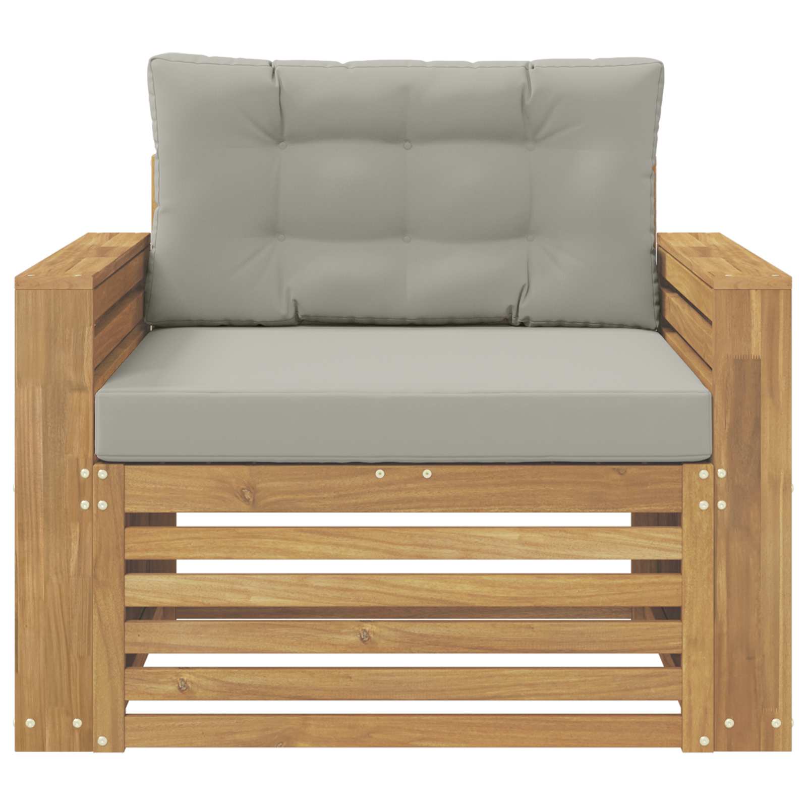 Tuinbank Polyester Wit