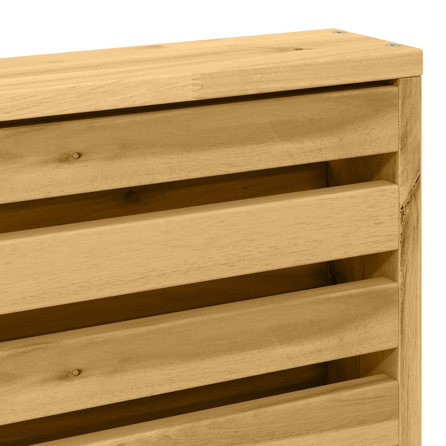Tuinbank Polyester Wit en antracietkleurig