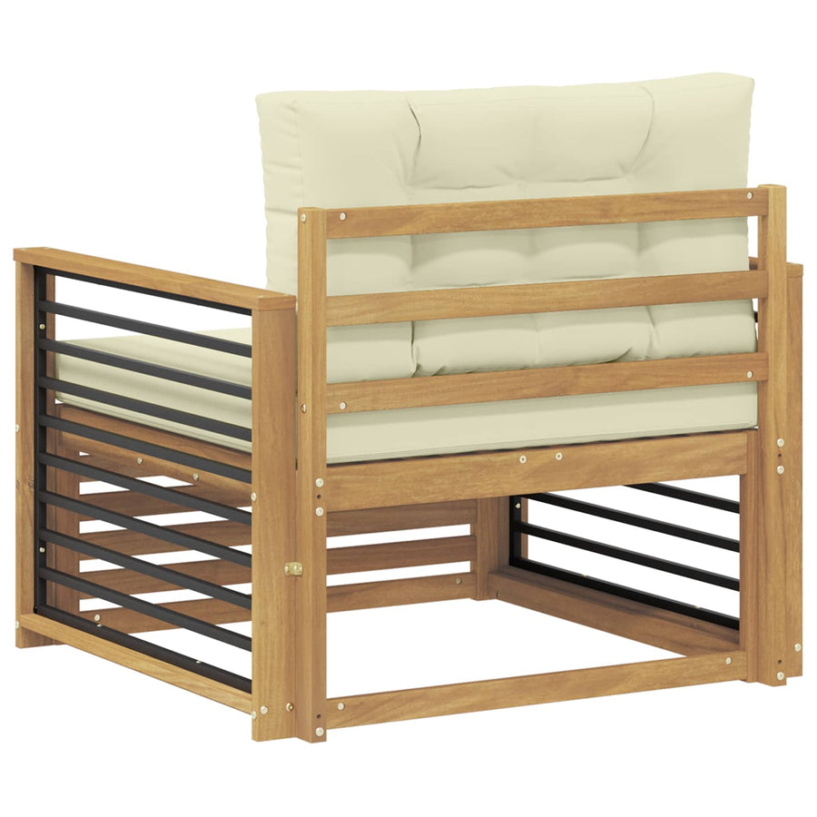 Tuinbank Polyester Wit