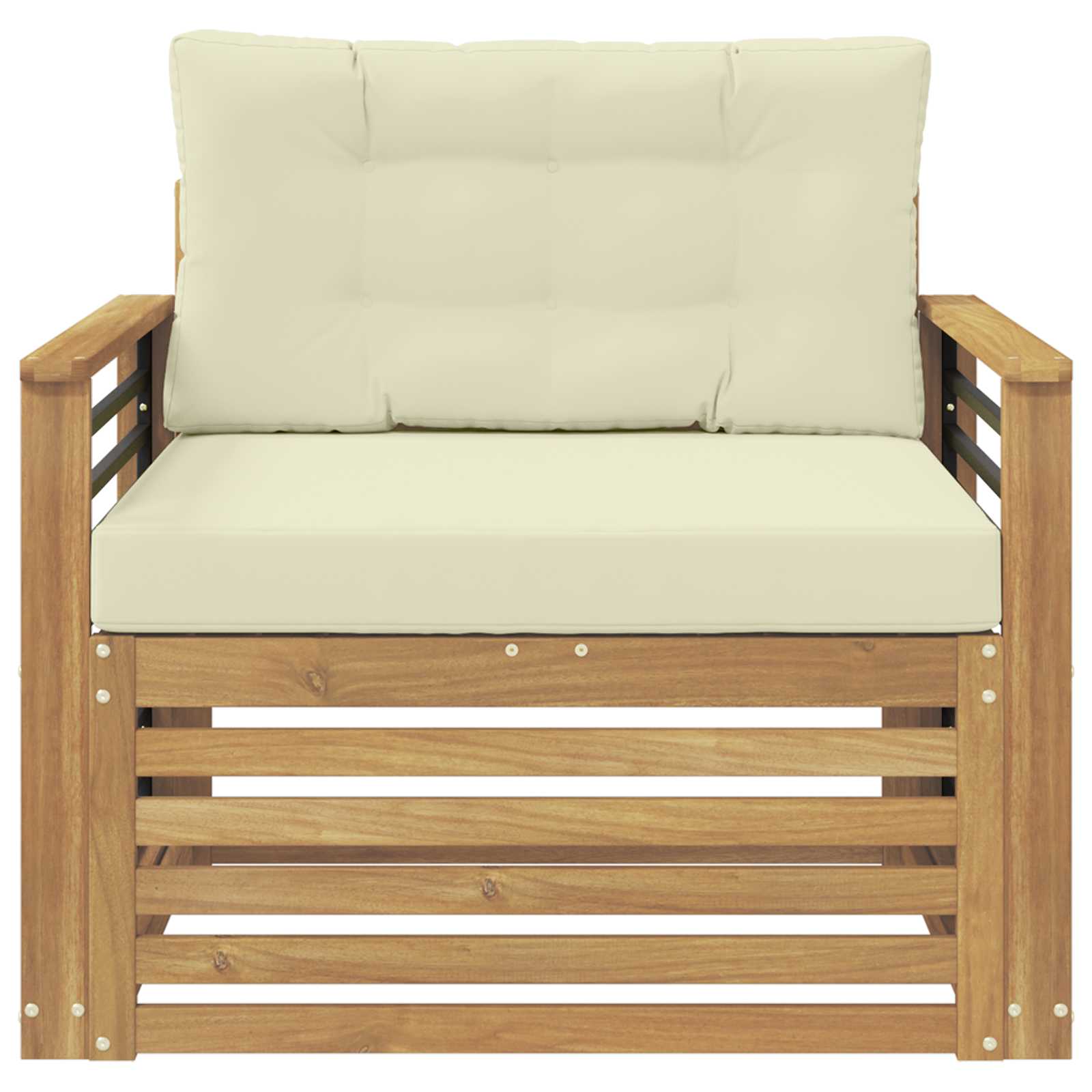 Tuinbank Polyester Wit