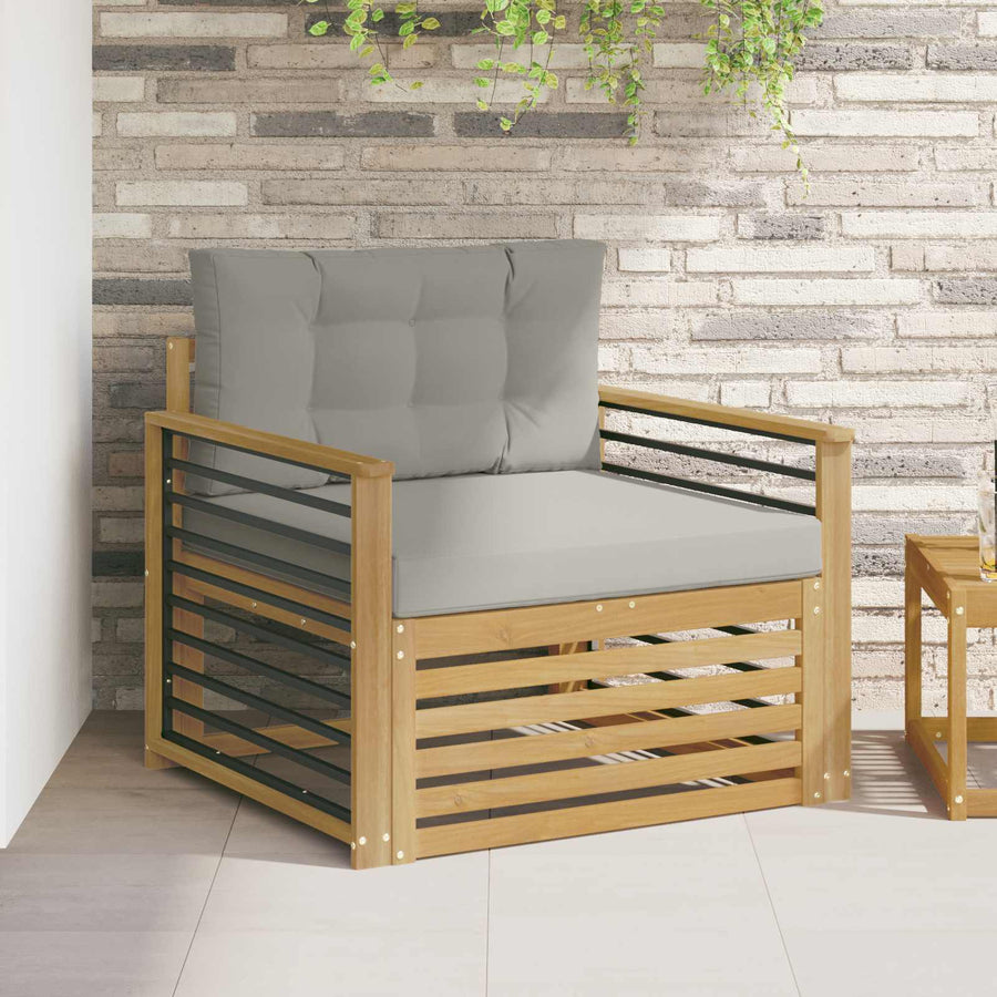 Tuinbank Polyester Wit