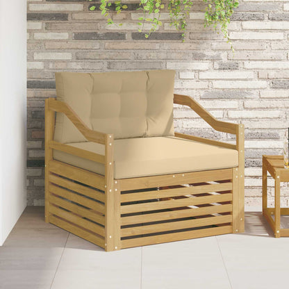 Tuinbank Wit en Beige