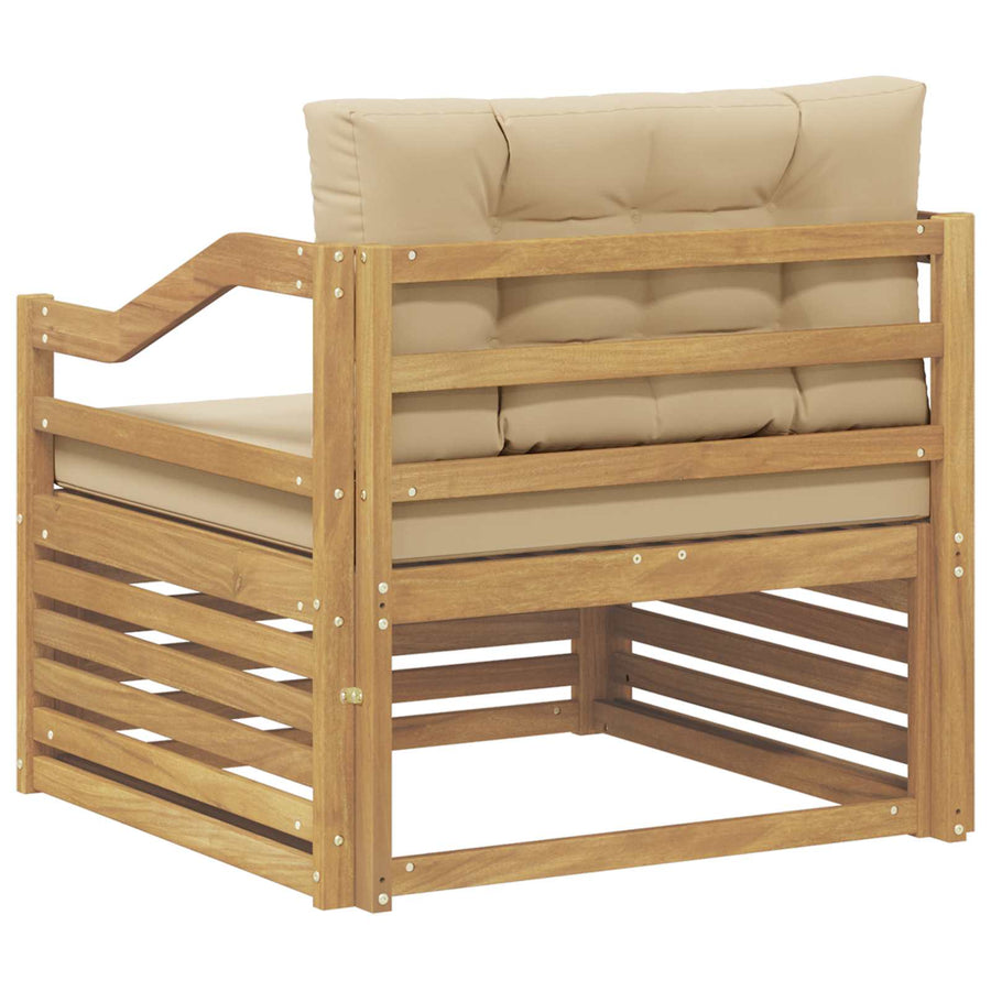 Tuinbank Wit en Beige