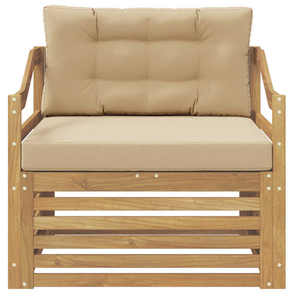 Tuinbank Wit en Beige