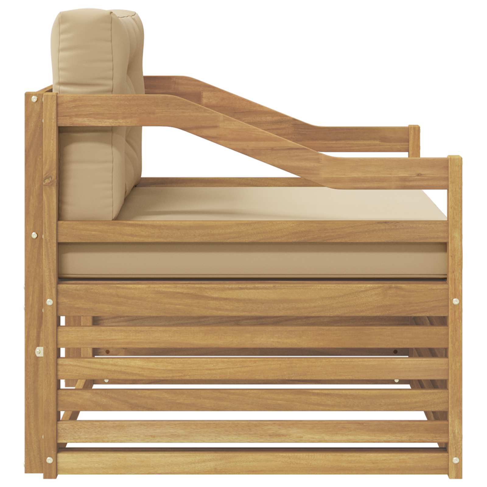 Tuinbank Wit en Beige