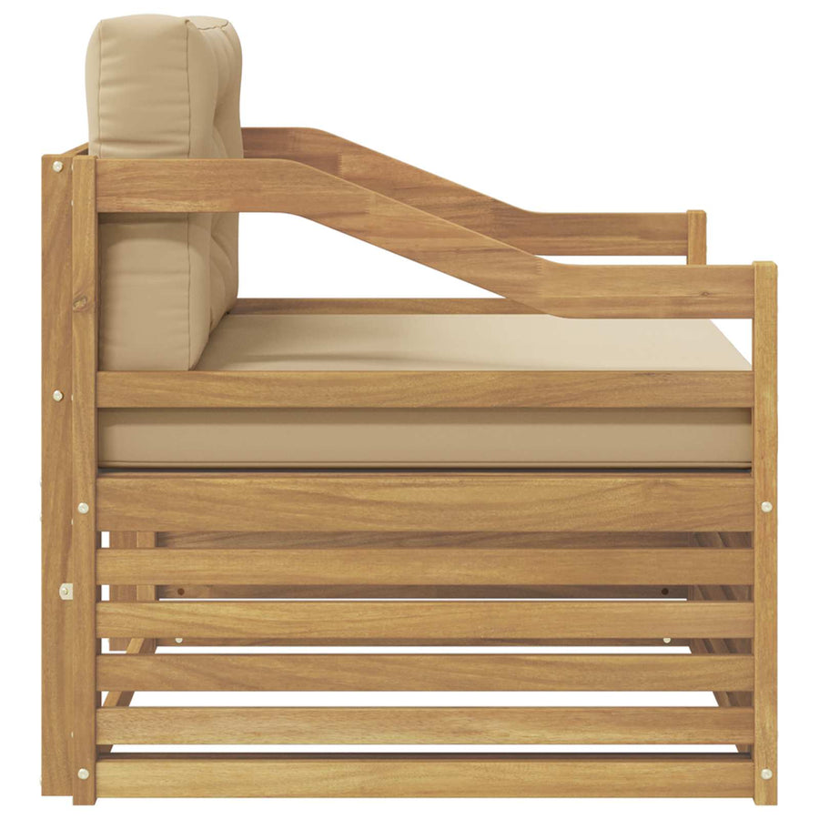 Tuinbank Wit en Beige