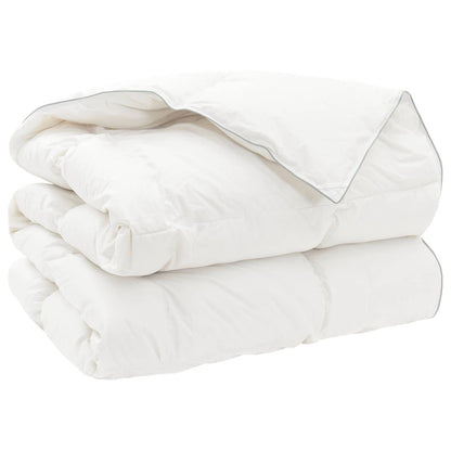 Dekbed FULDA 200 x 220 cm Winter 300 GSM 90% Gansendons Wit