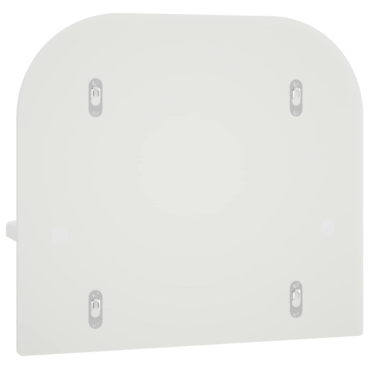 Wandplank 2 st Wit 41 x 13.5 x 37.5 cm Bewerkt hout