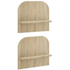 Wandplank 2 stuks Sonoma Eiken 41x13.5x37.5 cm