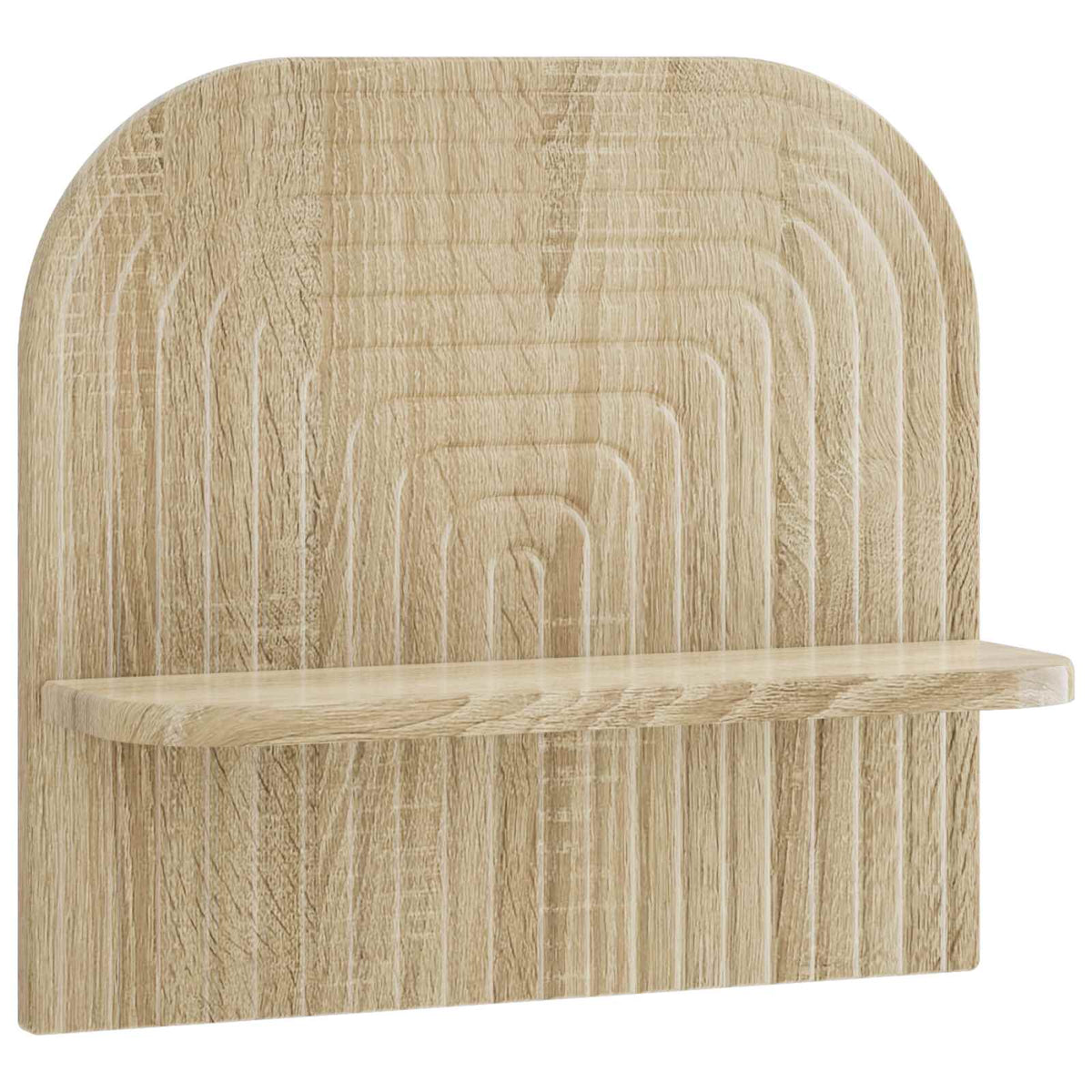 Wandplank 2 st Sonoma Eiken 41 x 13.5 x 37.5 cm Bewerkt hout