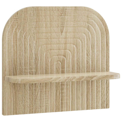 Wandplank 2 st Sonoma Eiken 41 x 13.5 x 37.5 cm Bewerkt hout