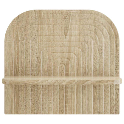 Wandplank 2 st Sonoma Eiken 41 x 13.5 x 37.5 cm Bewerkt hout