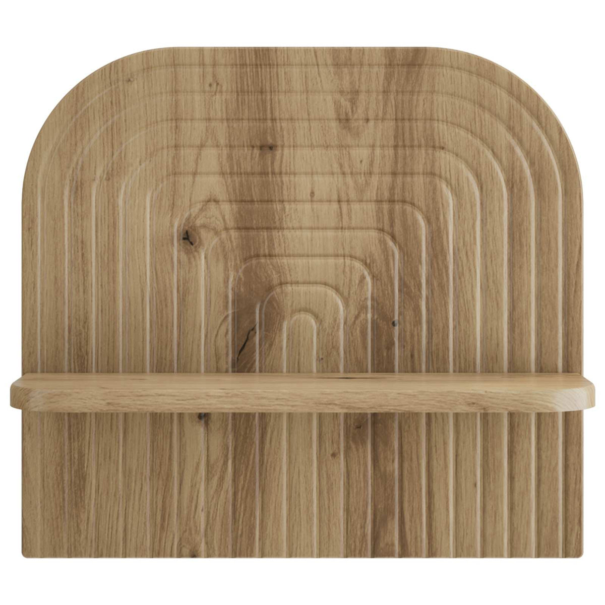 Wandplank 2 st Artisan eiken 41 x 13,5 x 37,5 cm Bewerkt hout