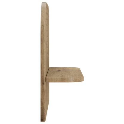 Wandplank 2 st Artisan eiken 41 x 13,5 x 37,5 cm Bewerkt hout