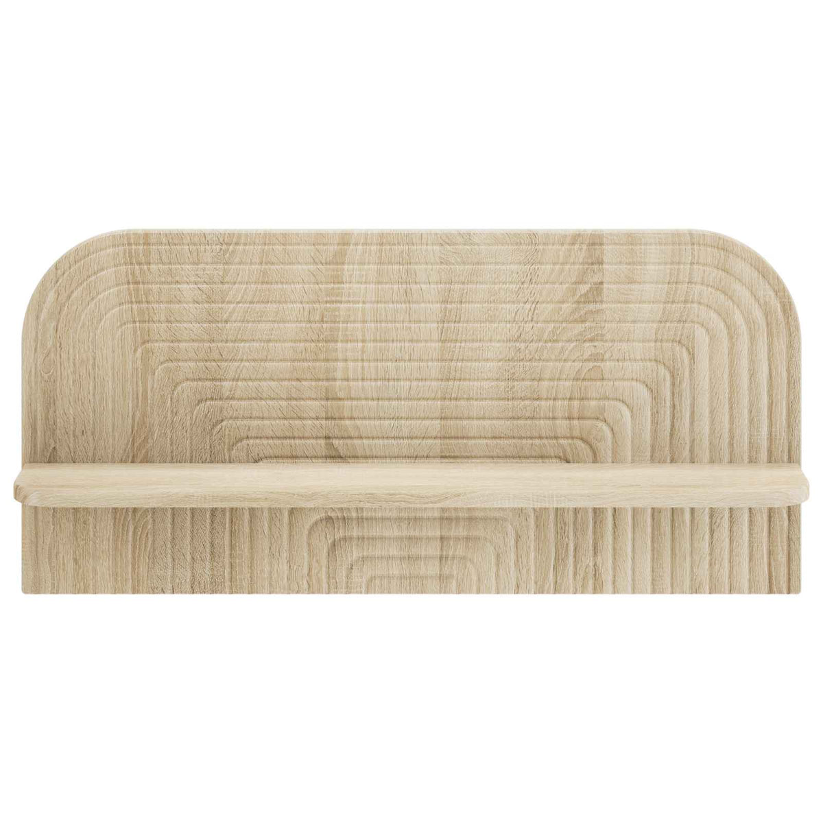 Wandplank 2 st Sonoma Eiken 80,5 x 13,5 x 37,5 cm Bewerkt hout