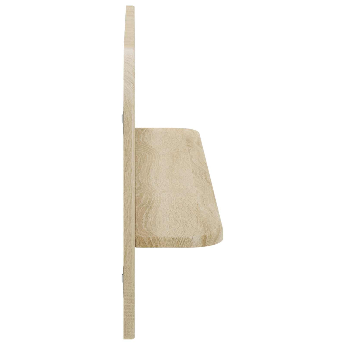 Wandplank 2 st Sonoma Eiken 80,5 x 13,5 x 37,5 cm Bewerkt hout